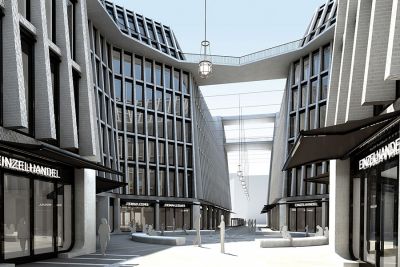 Tetris Fassade, Areal am Tacheles, Berlin